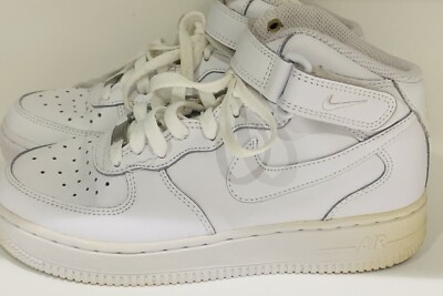 Nike Air Force AF1 Mid Sneaker Weiß Größe UK 5 314195-113