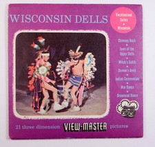 View Master Wisconsin Dells 3 reel packet 124 A-C - GE4