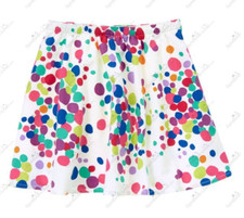 Gymboree Paint Dot Corduroy Skirt Size 12