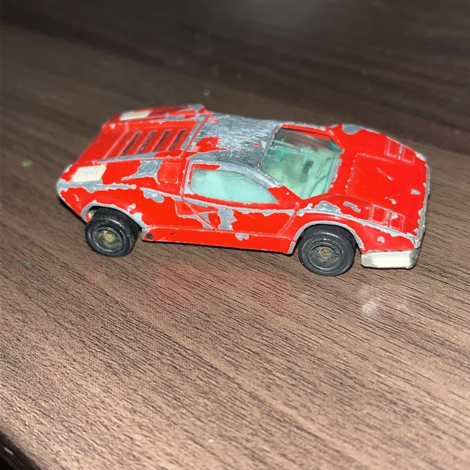 Usado Vintage Majorette “Lamborghini Countach #257” Diecast Coleccionable #167 Foto 3 de 4