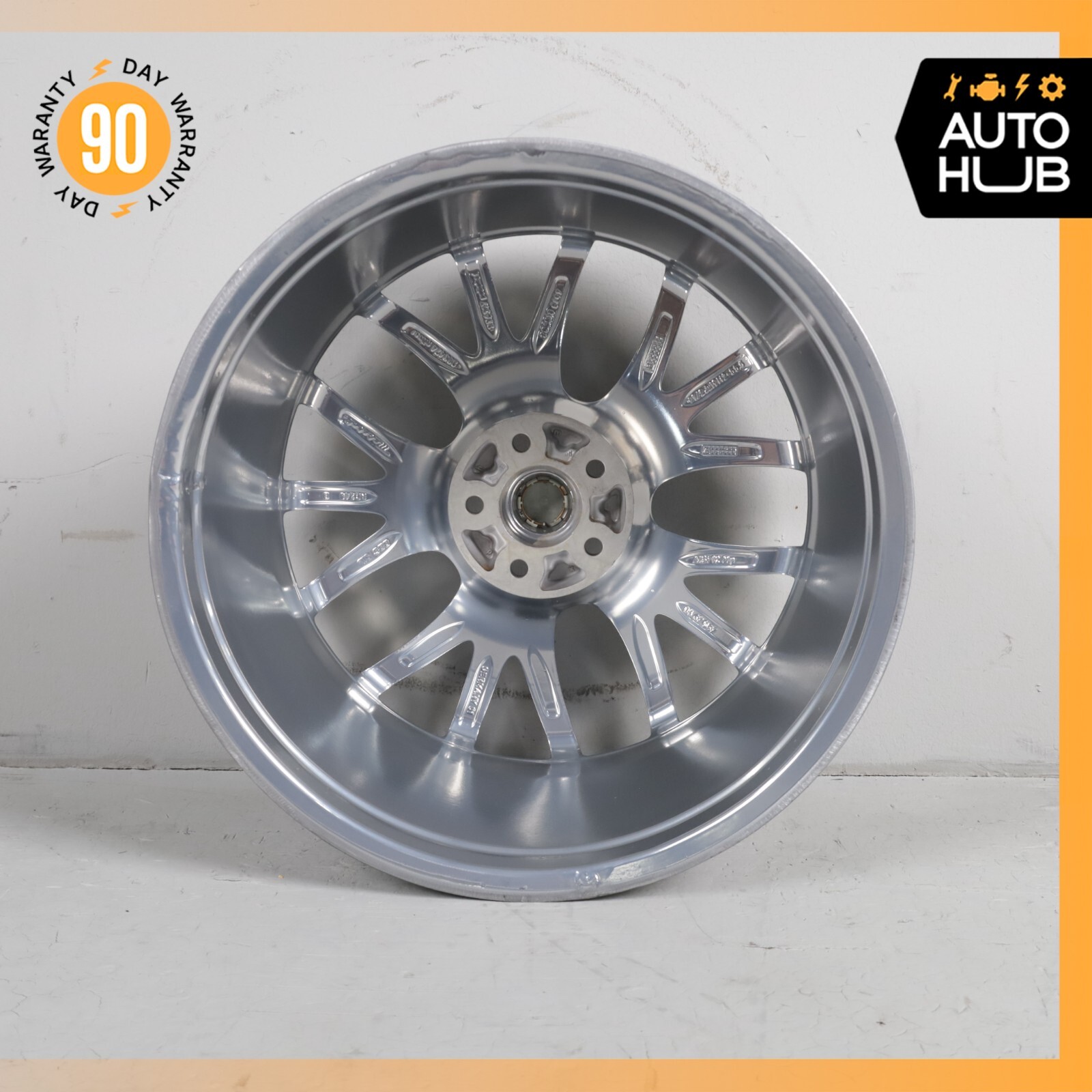Maserati M138 GranSport Spyder 9.5 x 19 19" BBS Rear Wheel Rim 206017 OEM