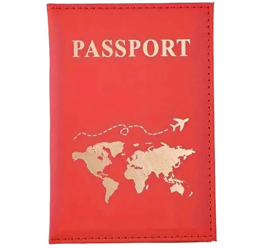 Etui pour Passeport Français, Pochette de Protection Mousse motif imprimé doré - Foto 10 di 11