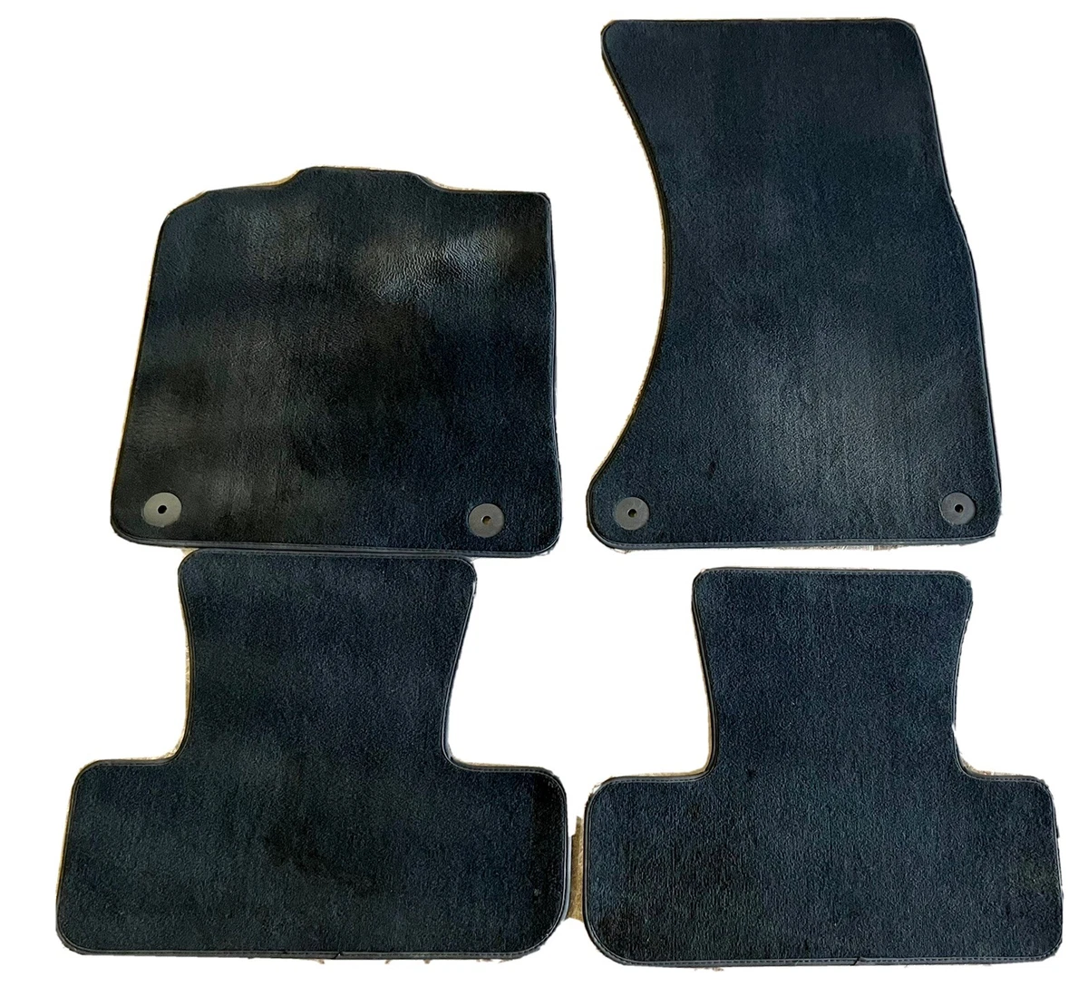 2013 2014 2015 2016 2017 Audi Q5 Black Carpet Floor Mats OEM 002