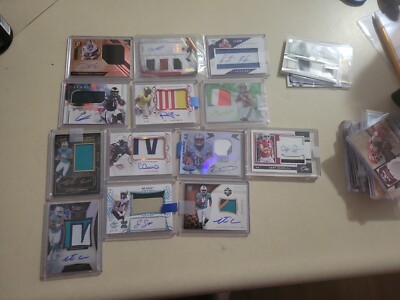  HOT PACK LOT Guaranteed 1 RPA 1 AUTO 2 MEM 4 Hits Per READ! NFL NBA LOT