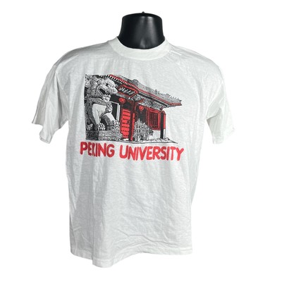 vintage UK製 china design tee Vintage Peking University vintage UK製 china design tee Vintage Peking University