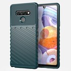 LG Stylo 6 Sleek and Unique Shockproof Heavy-Duty Green Cell Phone Case 