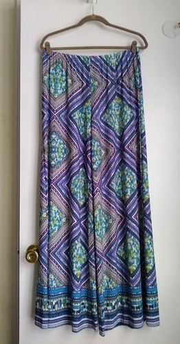 Pantalones One World Palazzo para mujer talla pequeña pierna ancha (B) - Imagen 5 de 10