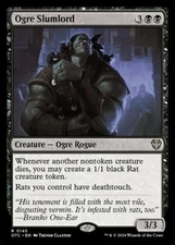x1 Ogre Slumlord R MTG Commander: Outlaws of Thunder Junction M/NM, English