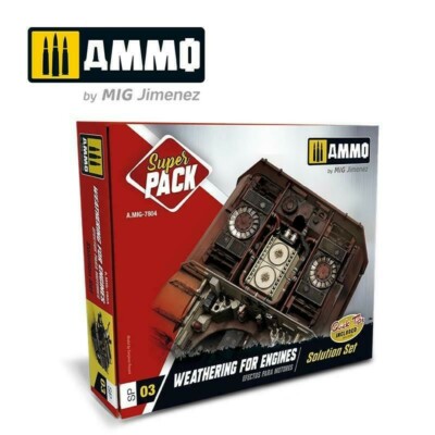 Mig Ammo   Weathering For Engines Super Pack ( 11 items )   #AMIG7804  Free Ship