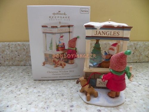 Hallmark 2012 Christmas Window series Jangles Store Ornament - Picture 2 of 3