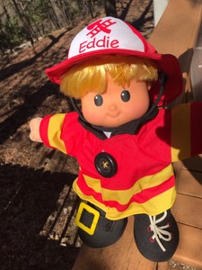 fisher price learn to dress doll