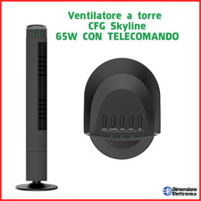 Ventilatore a Colonna Torre da Terra cfg ev126 Skyline Telecomando Silenzioso