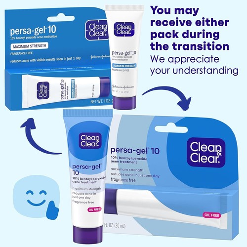 Clean & Clear Persa-Gel 10 Oil-Free Acne Spot Treatment with Maximum Strength... - Picture 2 of 9