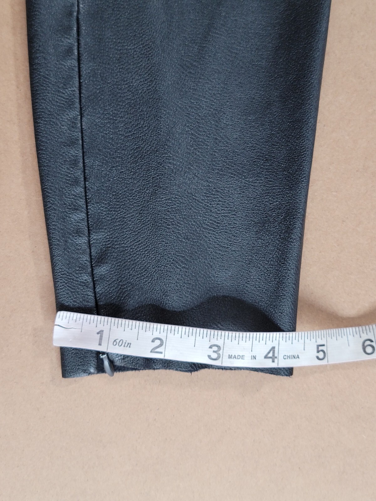 ZARA Basic Collection Polyurethane Black Ankle & … - image 9