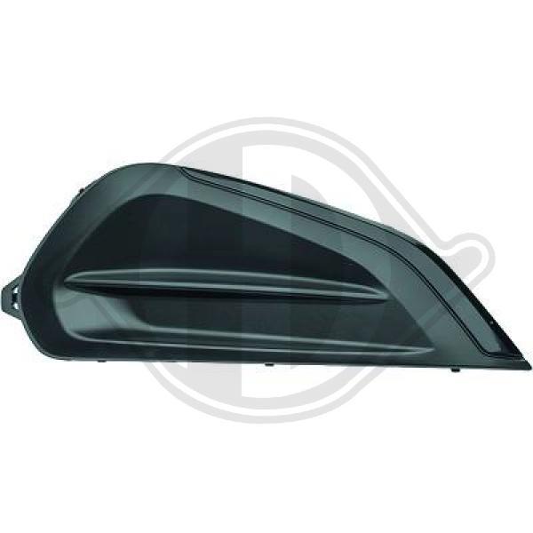 Diederichs LüFtungsgitter StoßFäNger Rechts FüR Peugeot 208 4227148-image