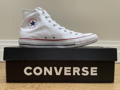 Converse Chuck Taylor All Star Hi Top Blanco óptico M7650C-Unisex Talla Eu  45 | eBay