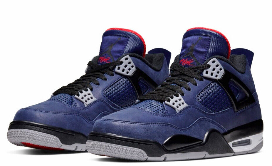 blue fours jordans