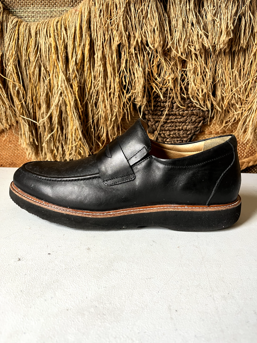 Samuel Hubbard Ivy Legend Penny Loafer Black Slip On Comfort  display picture 3
