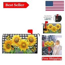 Brighten Your Outdoors with Summer Sunflower & Butterfly Mailbox Cover