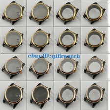 36mm/39mm black case sapphire glass fit NH35 PT5000 Miyota 8215 2813 movement