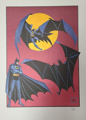 DC: Tribute To Batman Paper Giclee Signed by Bob Kane- PP 19/95 | eBay
