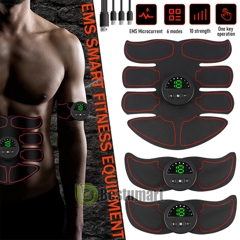 Estimulador muscular eléctrico maquina para abdominales estimulador abdominal