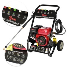 3950PSI Driven High Powered Petrol Pressure Jet Washer Mobile Washing Machine UK