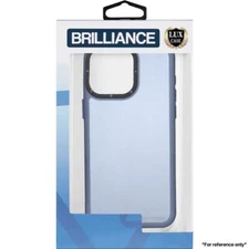 Brilliance LUX for Iphone 15 Photo Frame Dual Color Camera case Blue