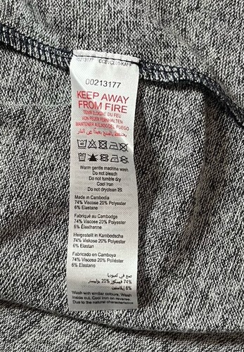 Evans Womens Zebra Animal Print Round Neck Blouse Tunic Top Shirt Plus Size 20 - Picture 10 of 10