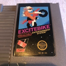 Nintendo Excitebike Game Used Made In Japan 80s NES Gaming Vintage Rare W/sleeve