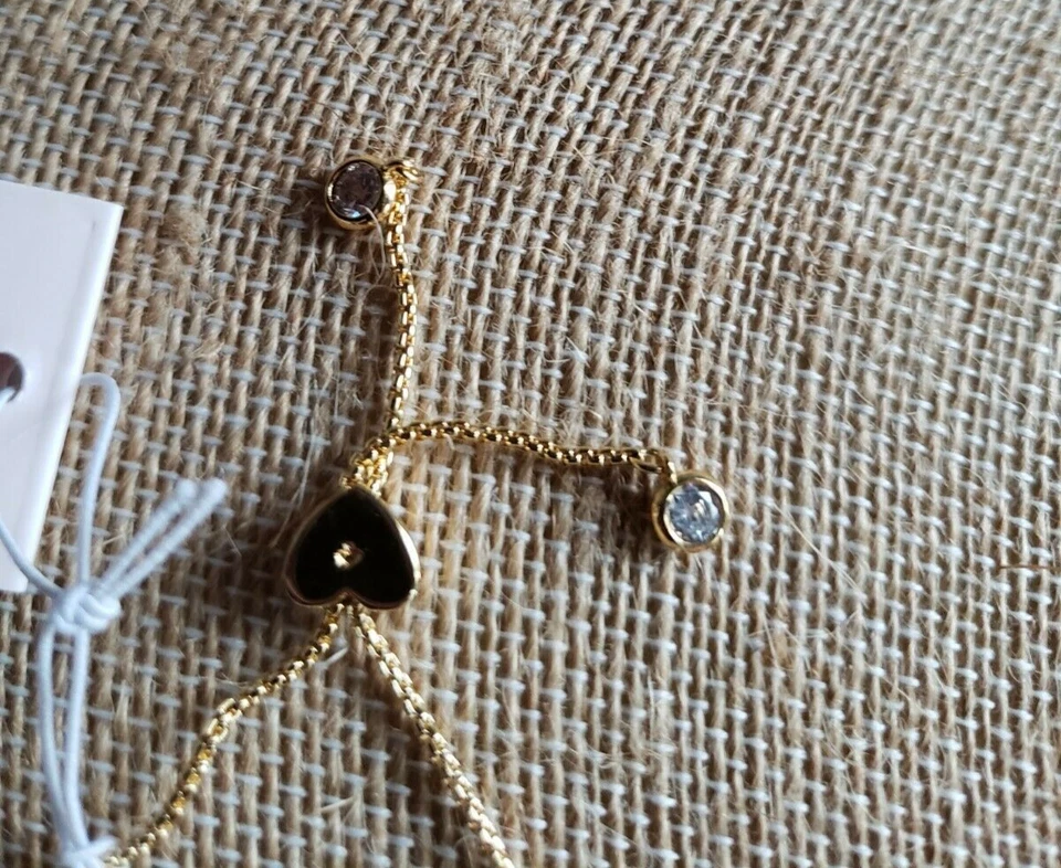 kate spade- Mom Knows Best- MOM Charm Bracelet- Clear/ Gold- NWT- $68 - Image 2 of 4