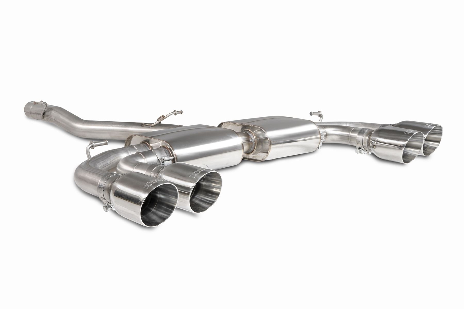 Scorpion Non-Res GPF-Back System Polished Seat Cupra Formentor 2.0 Tsi 2020-2026
