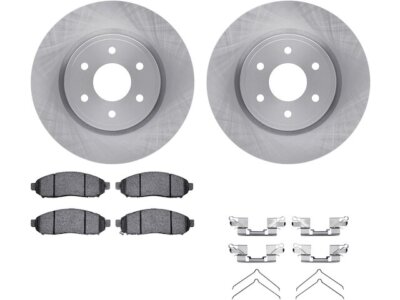 78HS77M Front Brake Pad and Rotor Kit Fits 2009-2012 Suzuki Equator 4.0L V6