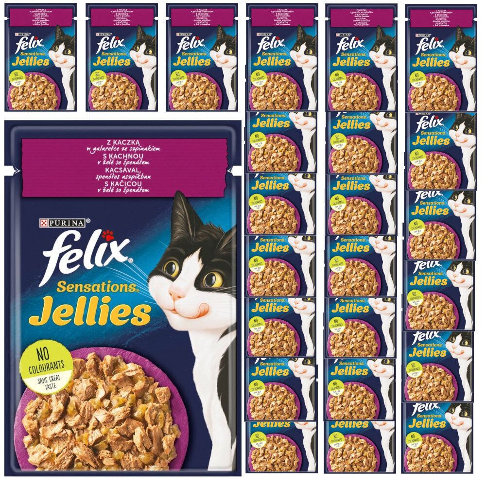 FELIX SENSATIONS ENTE IN GELEE 24x85g | eBay.de