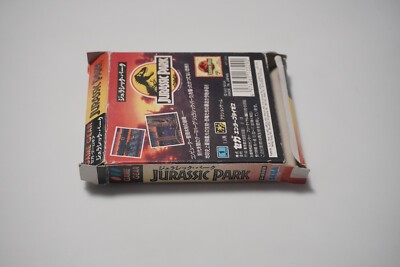 Sega Game Gear Jurassic Park boxed Japan GG game US Seller | eBay
