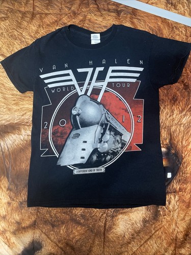 Van Halen 2012 A Different Kind Of Truth World Tour Mens Band T-shirt Size Small - 第 3/9 張圖片