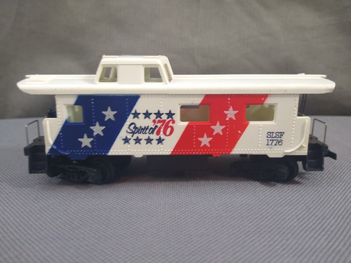 Vintage Tyco HO Spirit of 1776 4 luglio Caboose America USA treno vagone patriottico - Foto 8 di 18