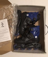 Blue And Black Inline Skates