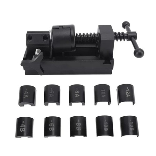 Aluminum Alloy Innovative Rotary Vise Fuel Line Fittings Installation Tool - Picture 2 of 10