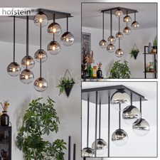 Decken Leuchte Kugel Lampe Glas Wohn Schlaf Zimmer Beleuchtung modern 9-flammig