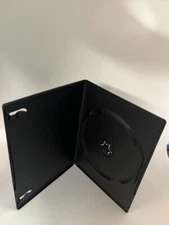 200 NEW BLACK SINGLE SLIM 7MM SLIM DVD CASES, SB-Y-AM-R-B FREE SHIPPING