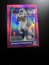 2021 Donruss Optic Rated Rookie Pink Holo Prizm Marquez Stevenson RC #257