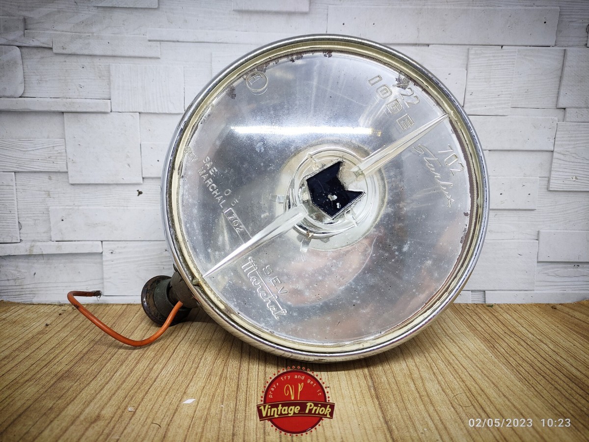 FOGLAMP SEARCHER 7inch, NEW OLD Vintage Marchal Iode Starlux 722 