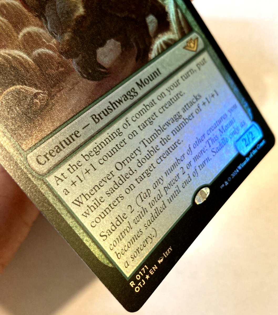 MTG Ornery Tumblewagg FOIL Outlaws of Thunder Junction 171 NM | eBay