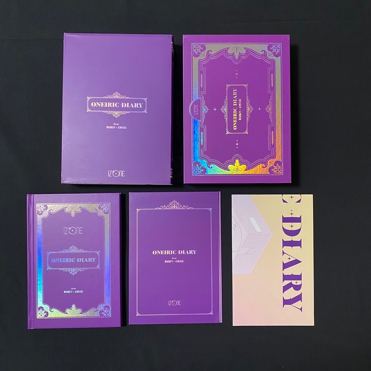 IZ*ONE IZONE Album set No photo cards oneiric Diary Bloom*iz One