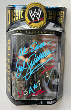 WWE Classic Superstars USA Sgt. Slaughter Wrestling Figure Signed Autographed