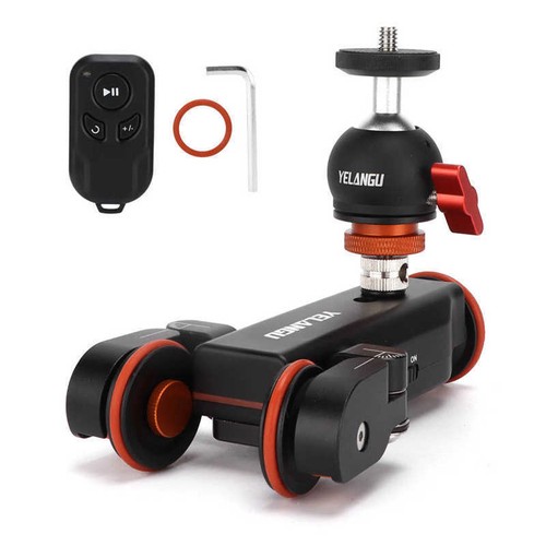 YELANGU L4X Motorized Camera DSLR Phone Slider Dolly Electric Track Slider Car - Picture 7 of 19