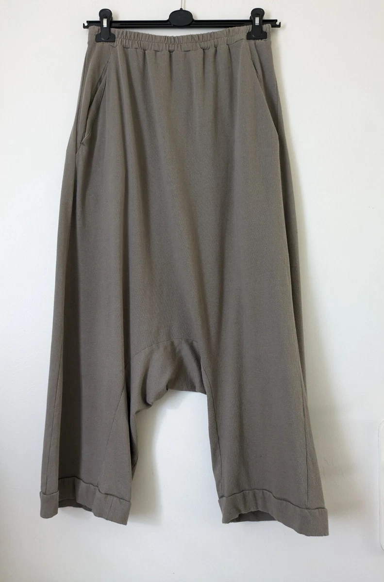 Pantalon Sarouel Femme Rundholz Mainline - Couleur Paddy, Taille S (Lin/Coton)