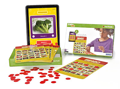 Link4fun Fun Foods Bingo Game