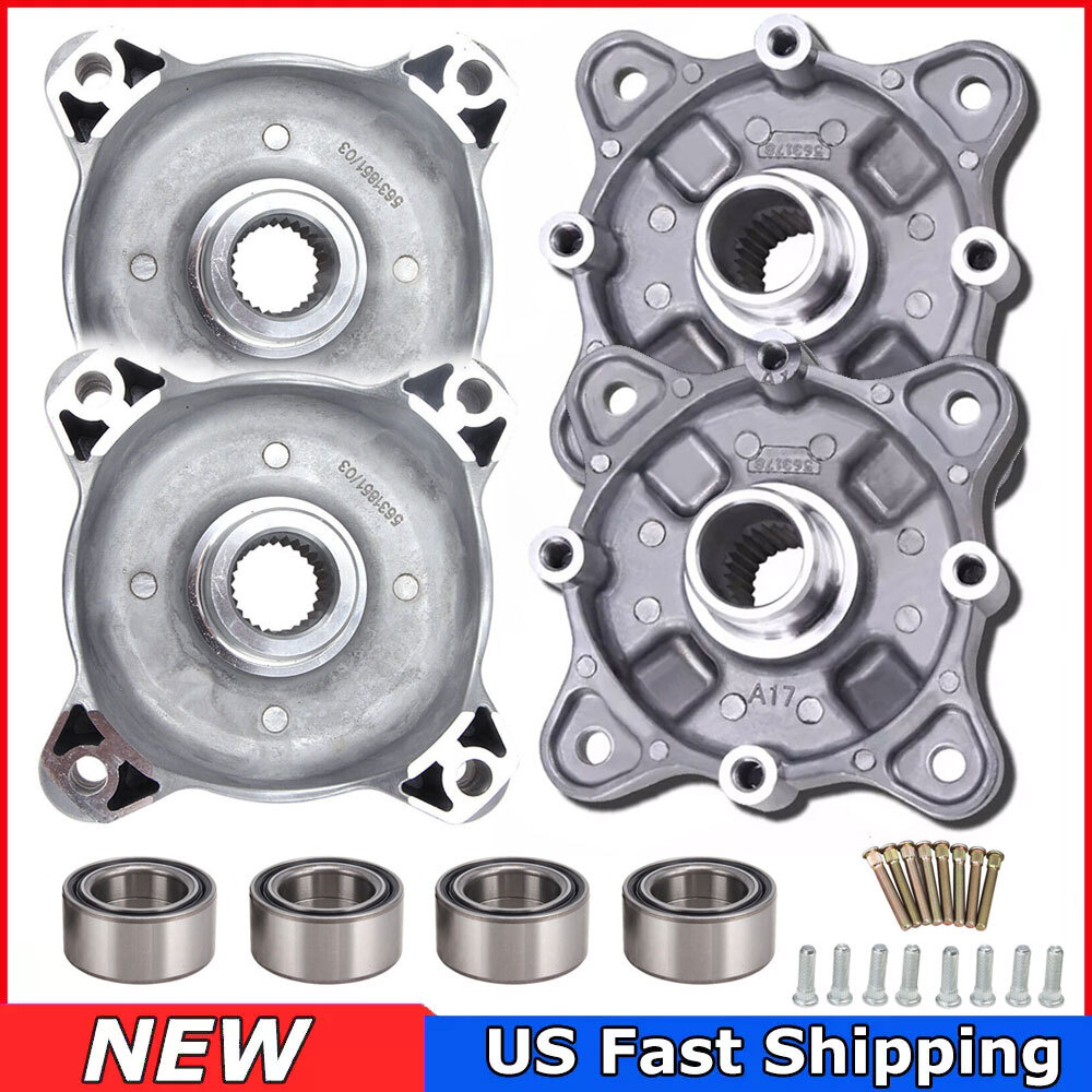 Front & Rear Wheel Strut Ball Bearings – For Polaris Sportsman X2 700 EFI 2007-2008 – 2-Pack, Chrome Plated
